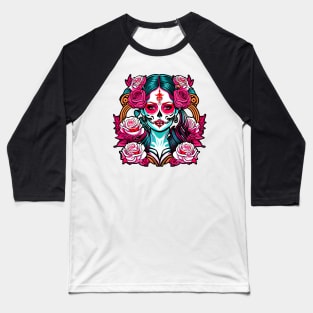 Santa muerte lady Baseball T-Shirt